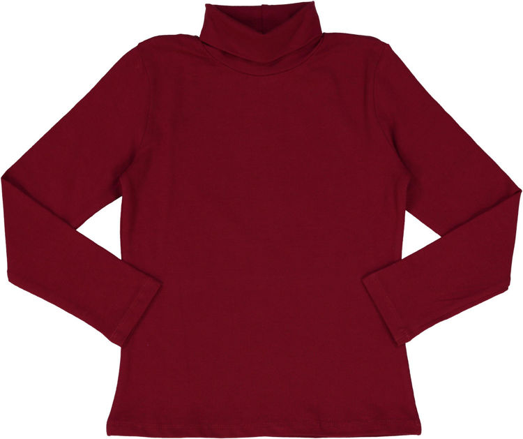 Picture of BIMBI E 100% HIGH QUALITY Cotton Thermal Turtlenecks MAROON